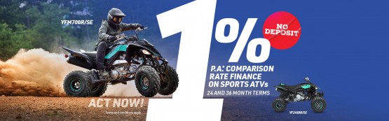 1% SPORT ATV Offer